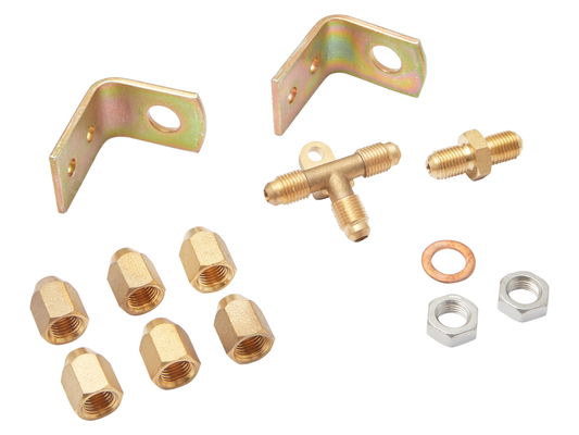 Brake Hose Kit - Single Axle Stainless Steel