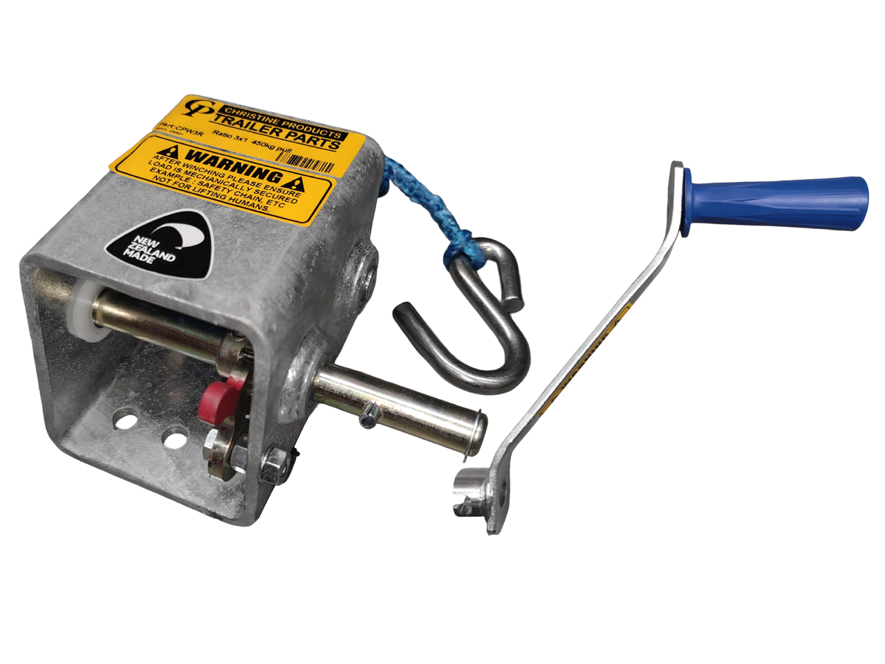 WINCH 3:1 SYNTHETIC ROPE