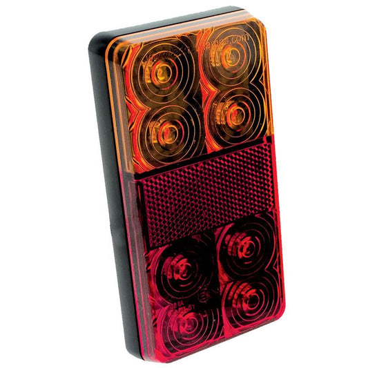 HULK LED Stop/Tail/Ind Lamp 12V With 400mm Loom