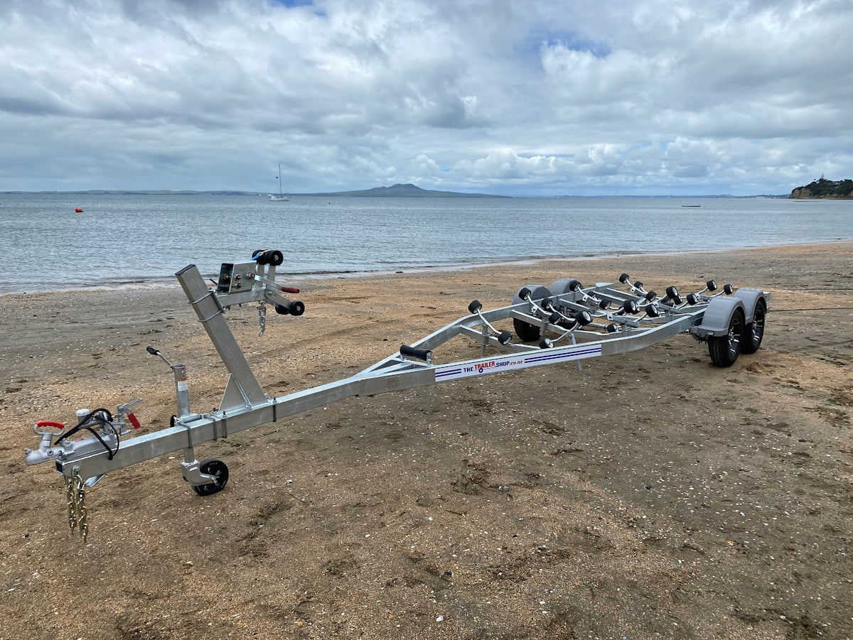 TTS640TB – 6.4m Tandem Axle Boat Trailer | Stainless Steel Brakes
