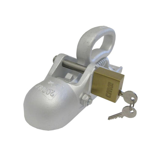 Coupling lock brass H/Duty - KEYED ALIKE