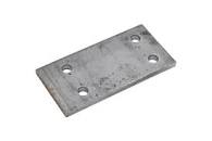 Coupling mounting plate 4 hole non-braked