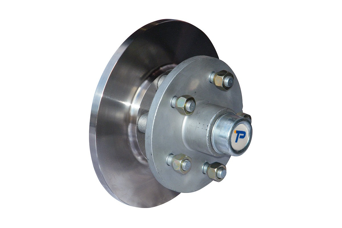 225mm Stainless disk 1750kg hub kit 5x4 1/2" x 1/2"