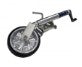 JOCKEY WHEEL 250X4 SOLID GALV FRAME