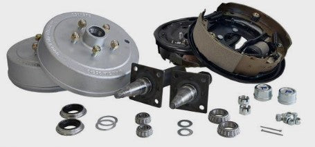 10" Elec drum / 39mm stub hub set 1750kg 6x5 1/2" x 1/2" E
