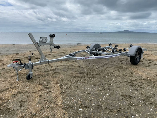 Premium 5.0m Boat Trailer with Wobble Rollers – Fully Galvanised | TS500