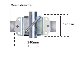 JOCKEY WHEEL HEAVY DUTY 500KG