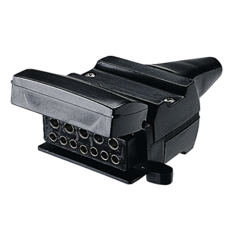 Narva Female 12 Pin Flat Trailer Socket