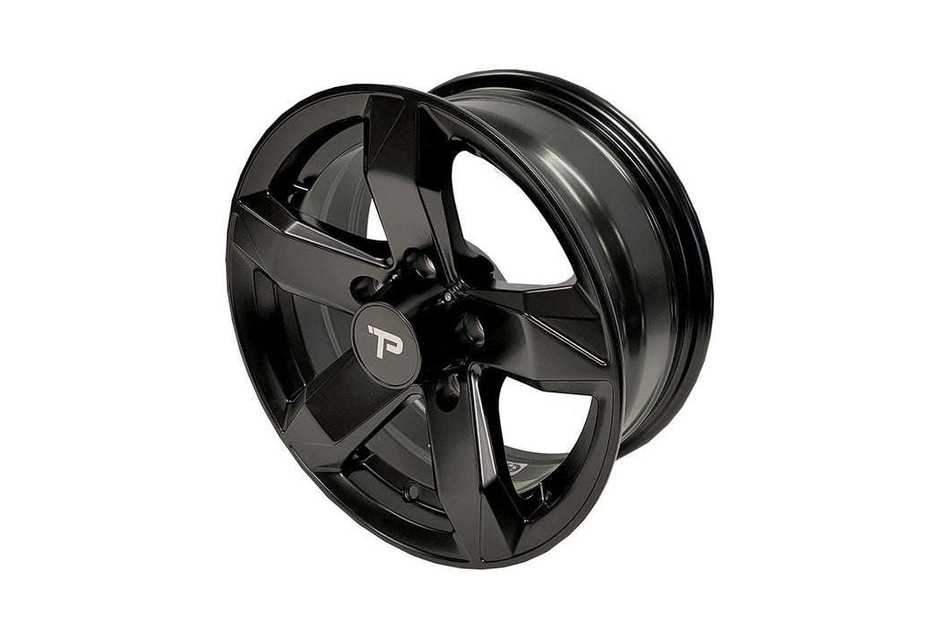 Ko 195 Rim KANTANA MATT BLACK Alloy Rim Assy, 195/50R13C tyre,900kg window ...