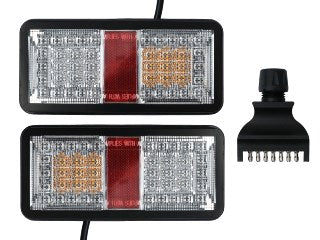 Rectangular LED Multi Volt Submersible Combination Light Kit