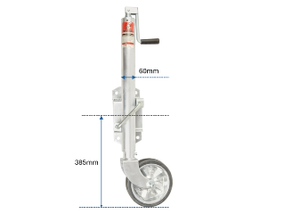 JOCKEY WHEEL HEAVY DUTY 500KG