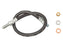Rubber Brake Hose Kit - 3/8" Male to 3/8" Male