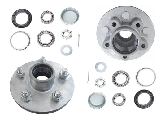 Hub Kit 5x4 1/2 PCD 1/2" STUDS -BRAKE READY