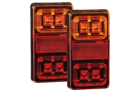 NARVA LED 12V MDL35 STOP/TAIL/IND PK2
