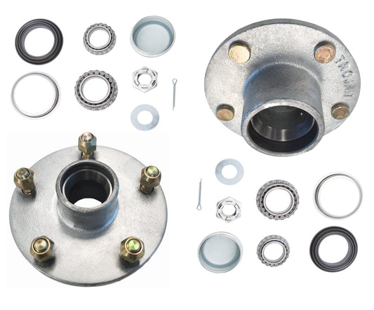 Hub Kit 5x4 1/4 PCD 7/16" STUDS