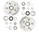 Stainless Steel Disc Braked Hub Set - SS Disc - 5x4.5