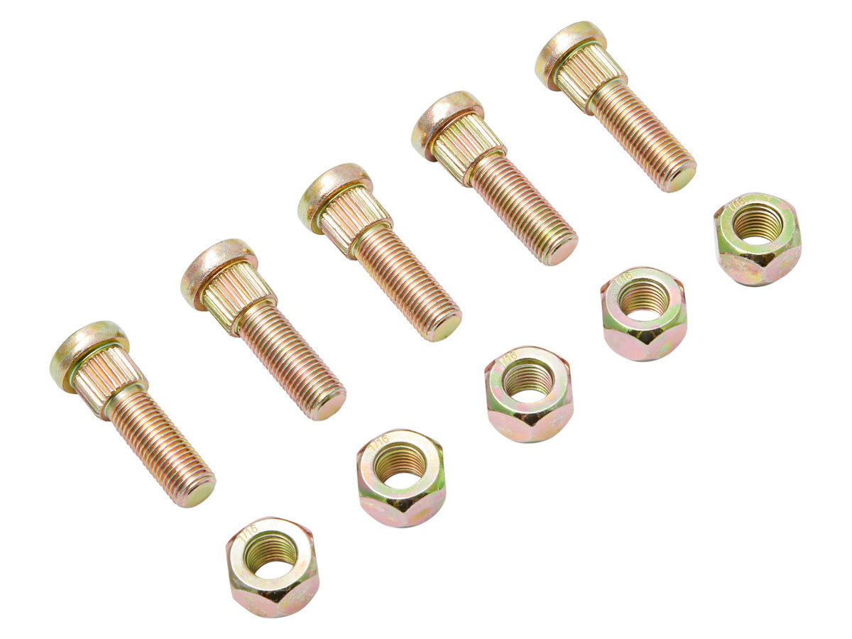 WHEEL STUD/NUT 7/16" X 5