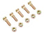 WHEEL STUD/NUT 7/16" X 5