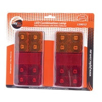 HULK LED Stop/Tail/Ind Lamp 12V With 400mm Loom