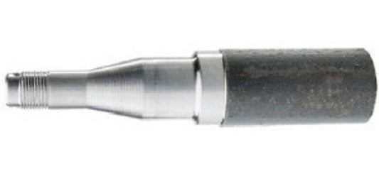 Stub axle LM 39rd L=250mm with Split pin, washer and axle nuts (suit Bearings LM11949 / LM67048) Natural (Meher)
