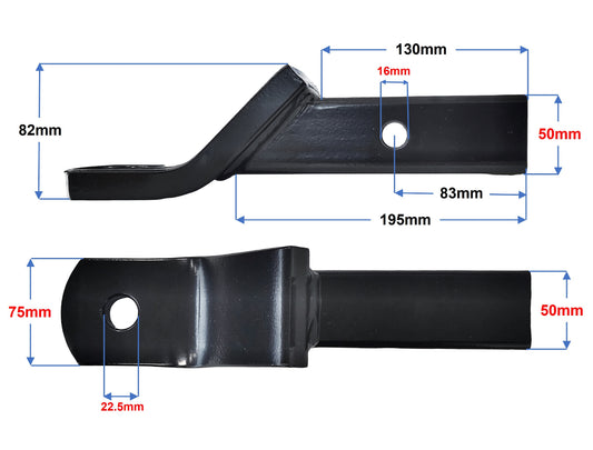 Tow Ball Mount 21161 Rated up to 3,500KG
