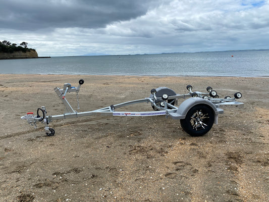Premium 4.6m Boat Trailer with Wobble Rollers – Fully Galvanised | TS460