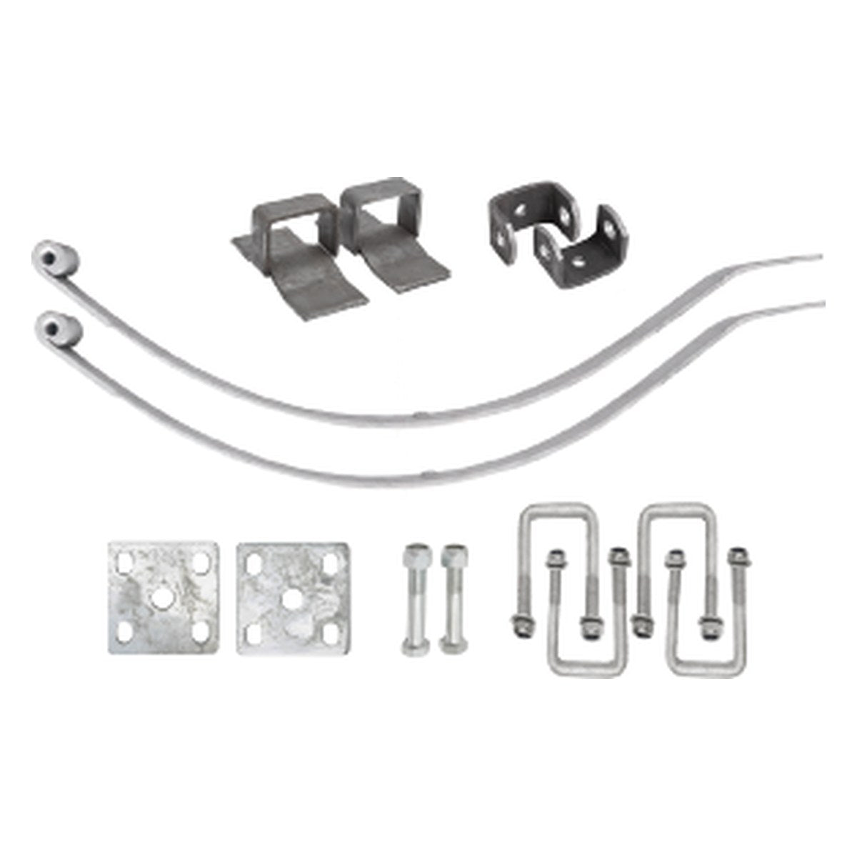 parabolic slipper spring kit 45mm x 15mm 1000kg