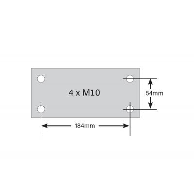 3500kg Electric Coupling Incl Handbrake 50mm