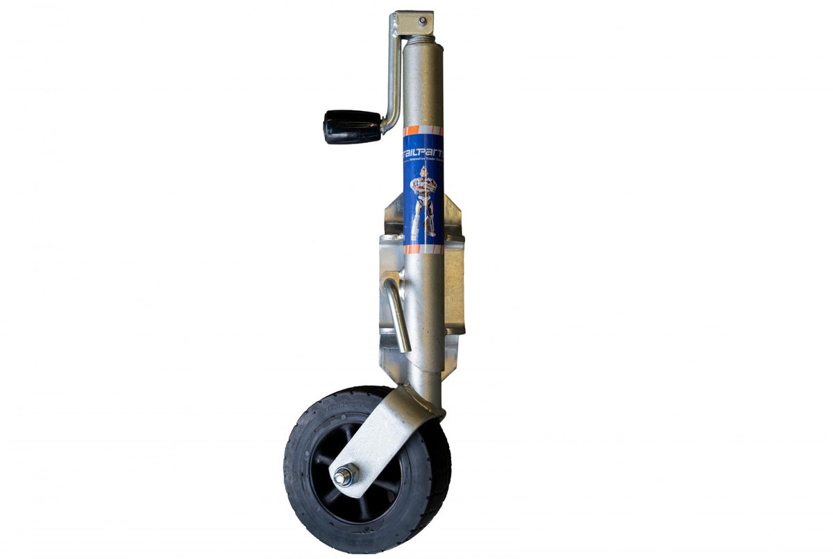 Jockey wheel 7" Plastic wheel, Rubber Tyre, 250 kg, Bolt-on