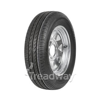 Wheel 13x5 Galv spoke 5 x 4.5" PCD (0 OS) Rim 165/70R13 Tyre W305 Westlake 88/86S
