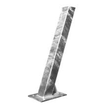Trailer Winch Post  50Mm Sq, Suits 76Mm Drawbar