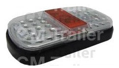 LED Tail Lmap M/V, right hand with Number plate light