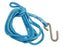 Winch rope with Stainless Hook 8mm x 7m