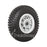 Wheel 4" Plastic Grey 3/4" FB Rim 280/250-4 4ply Sawtooth Tyre W105