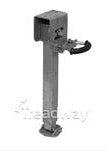 Corner Steady Drop Down Steel Foot Galv. 900kg Knott