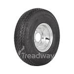 Wheel 3.75-8" Galv Rim 570-8 8ply Tyre