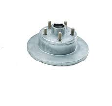 Disc Hub 14" Ford 5x114.3 PCD Plated 1/2" Studs