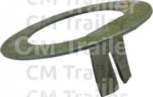 EUROPEAN CARAVAN  BRAKE DRUM 200MM WITH BEARING