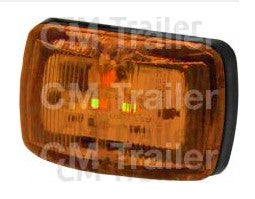 Lamp LED Amber Marker BL62 57mm x 35 mm x 21mm high