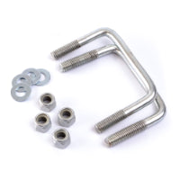 Jockey Wheel U Bolt Kit Suit 100 X 50Mm Drawbar