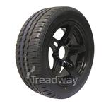 Wheel 12x4.5" Alloy Star Slv/Blac 5x4.5 PCD Rim 145/70R12 69H Tyre W187 Vel