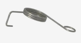 Hydraulic folding backframe quick release flipper spring