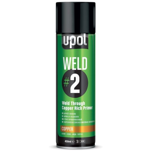 Upol #2 Weld Through Copper Spray Aerosol