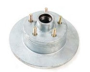 Disc Hubs Studs only HQ 15mm Plated with Japanese LM Cups 5x4.75in PCD x 7/16 Studs