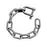 SAFETY CHAIN (400MM) C/W S/S SHACKEL ,WASHER & ANTI LOSS INSERT