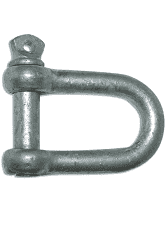 10Mm Galv Dee Shackle