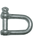 10Mm Galv Dee Shackle