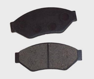 Brake pads (pr), suit cast iron calipers - Blister