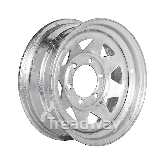 Rim 15X6" 6X5.5" Pcd Galv
