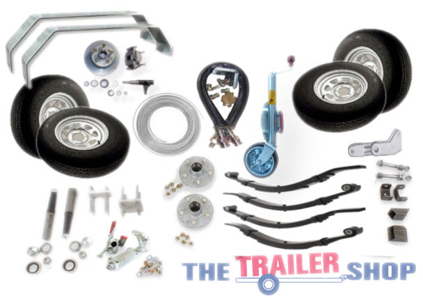 TANDEM AXLE BRAKED TRAILER KIT